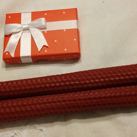 Other - AUTHENTIC 100 % Pure  Beeswax Candles